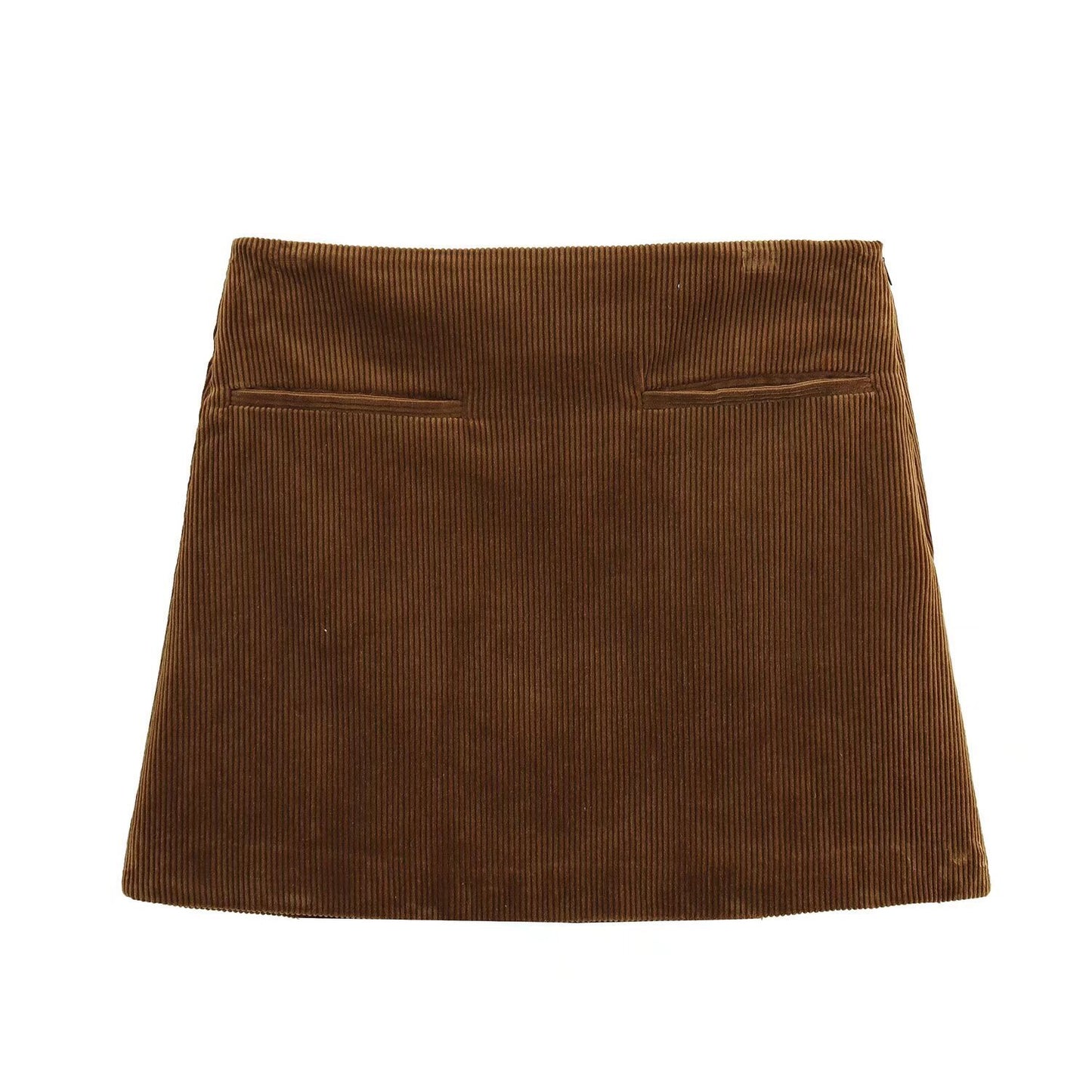 Stylish Women's Fashion Corduroy Short Skirt